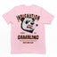 Camiseta rosa Básica Com Estampa Panda Nervoso - Rosa Bebê