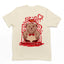 Camiseta Básica Unissex Invicibility Bear Heart - PÉROLA 