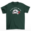 Camiseta Básica Unissex It Just Doesn't Matter Skull Rose - verde