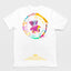 Camiseta Básica Love You Bear - BRANCO 