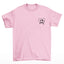 Camiseta Básica rosa bebê Unissex Com Estampa Ursinho - Rosa Bebê