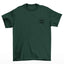 Camiseta Básica verde Unissex Com Estampa Ursinho - Verde