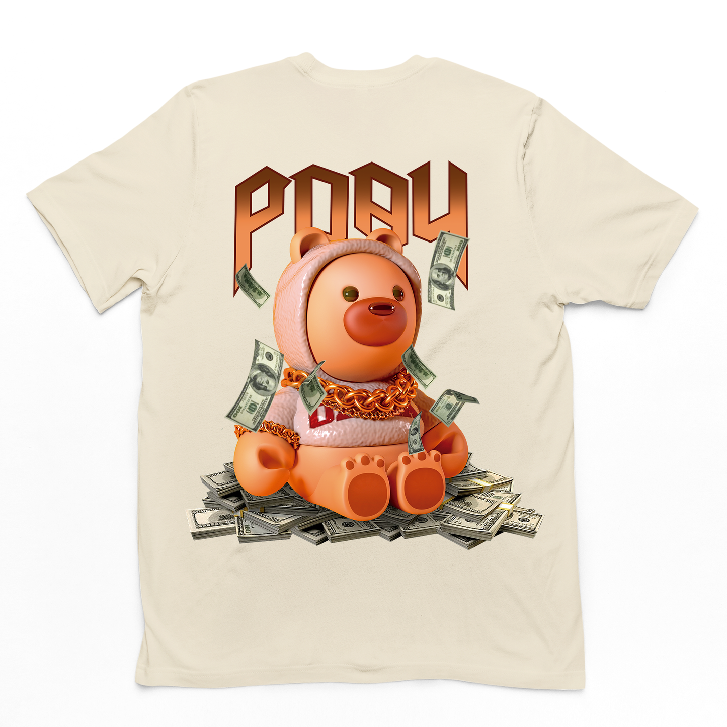 camiseta basica pérola estampa de pay day