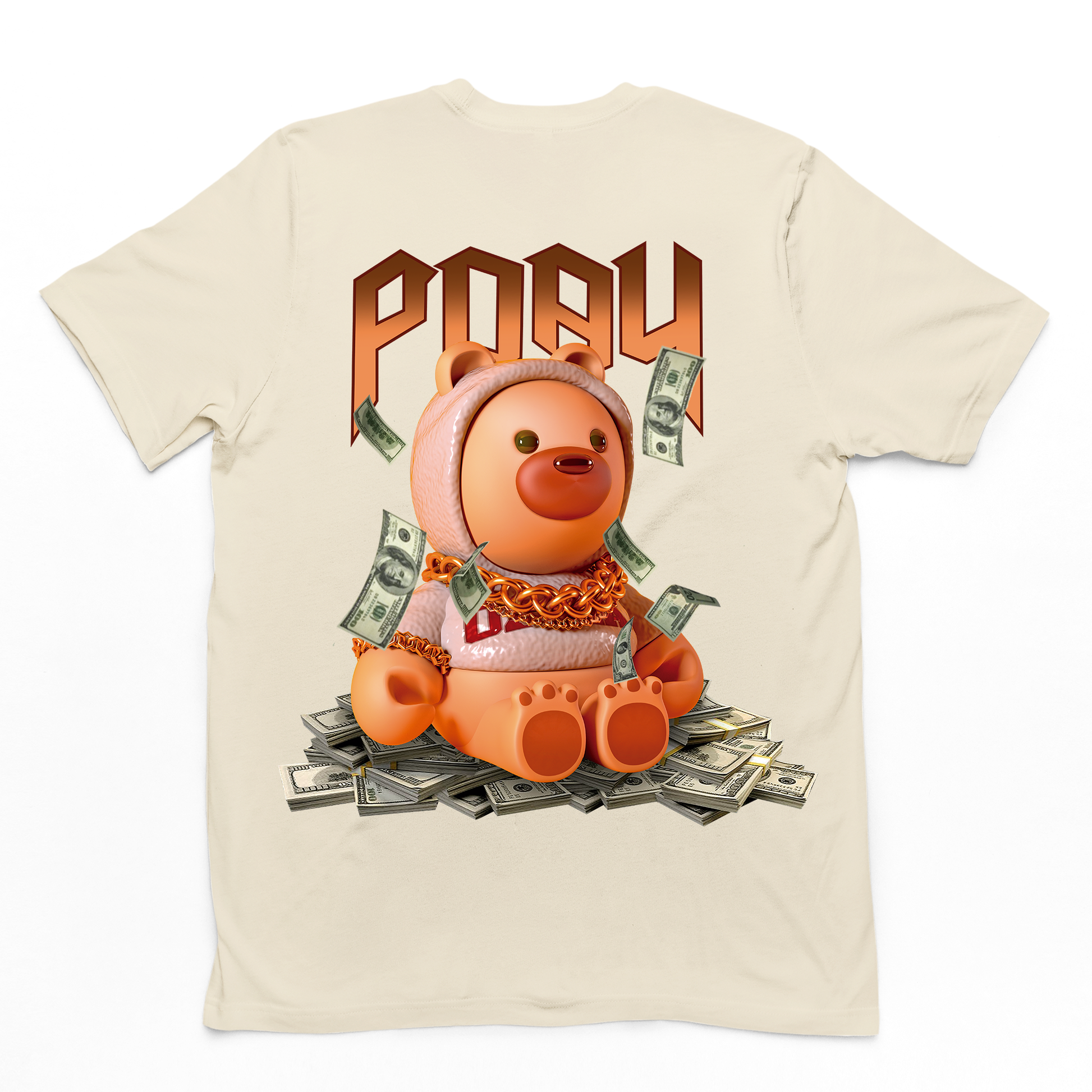 camiseta basica pérola estampa de pay day