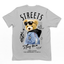 Camiseta Básica Algodão Streets Bear - Cinza