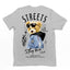 Camiseta Básica Algodão Streets Bear - Cinza