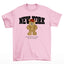 Camiseta Básica Feminina Ted Bear New York - Rosa bebê