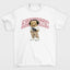 Camiseta Básica Feminina Teddy Bear Aesthetic - Branco