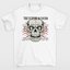 Camiseta Básica Unissex The Future Is Yours Caveira -  branco