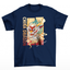 Camiseta Básica Unissex China Dragon Culture - Azul Marinho