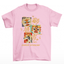 Camiseta Básica Unissex Chinese Mythology Beast Rosa Bebê