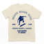 Camiseta Básica Unissex Skate Board Club - pérola