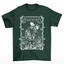 Camiseta Básica Feminina Valentine Skeleton Romance-  Verde