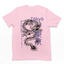 Camiseta Masculina Dragão Tokyo Japão Costas - Rosa Bebê