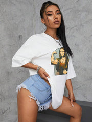 Camiseta Básica Feminina Strong Gym Monalisa