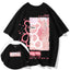 Camiseta Básica Casal Funny Party Bear - PRETO 