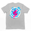 Camiseta Básica Color Smile - cinza