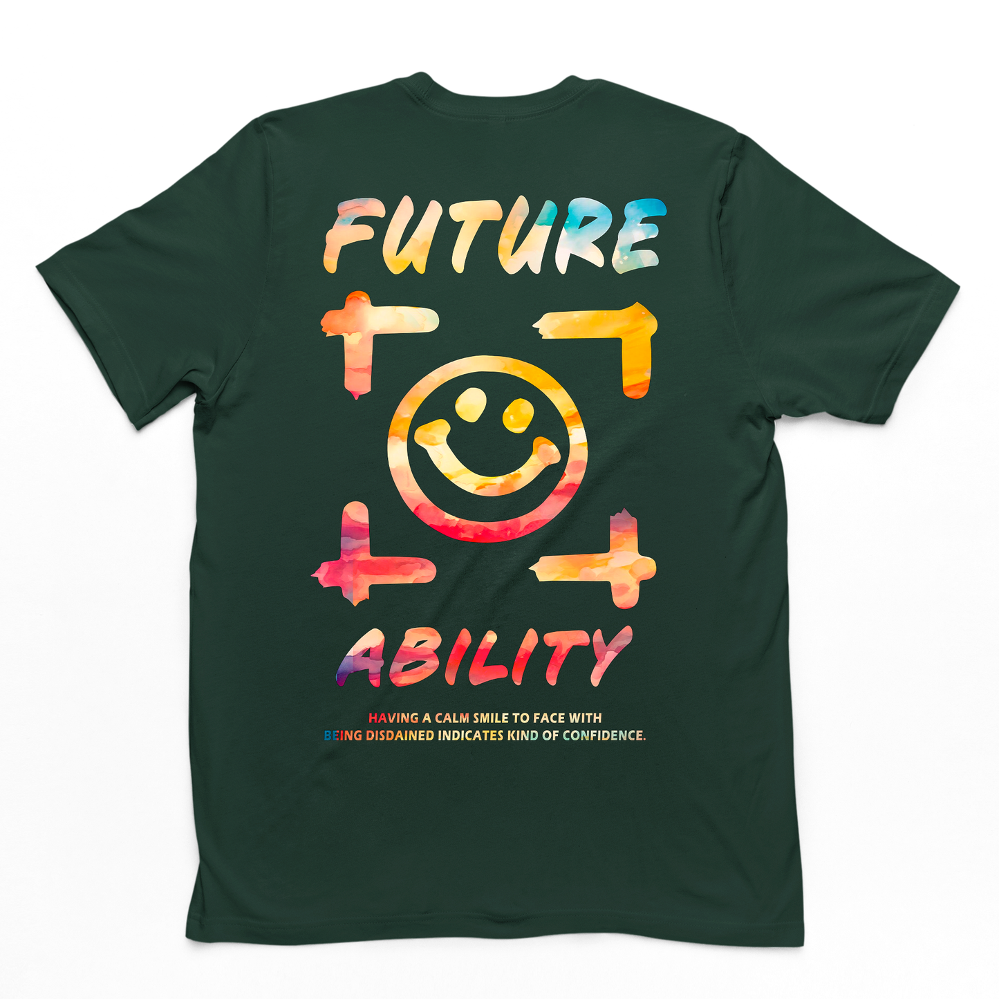 Camiseta Básica Future Ability Smile - verde
