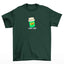 Camiseta Básica Masculina Pote Fake Smile -verde