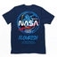 Camiseta Básica Space Nasa Flourish - azul- marinho