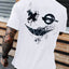 Camiseta Básica Unissex Dark Smile XO Face - branco
