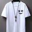 Camiseta Básica Unissex Dark Smile XO Face - branco