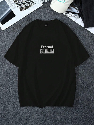 Camiseta Básica Unissex Eternal 1997 Eyes Frente - Preto