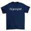 Camiseta Básica Unissex I Feel You in My Heart Skull - azul-marinho
