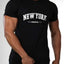 Camiseta Básica Unissex Com Estampa New York
