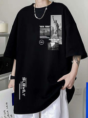 Camiseta Básica Unissex New York Good Fortune Strive