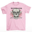 Camiseta Básica Unissex The Future Is Yours Caveira -  rosa bebê