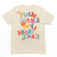 Camiseta Básica Unissex You Make My Heart Smile - pérola