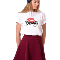 Camiseta Básica Casal Beauty And the Beast