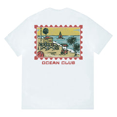 Camiseta Básica Unissex Ocean Club Praia
