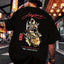 Camiseta Básica Unissex Com Estampa Peixe Japão
