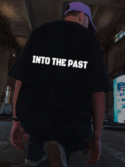 Camiseta Básica Unissex com Estampa No Passado