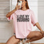Camiseta Básica Feminina Eu Amo O Meu Marido - ROSA BEBE 