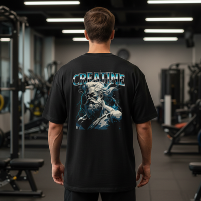 Camiseta Oversized Creatine Zeus