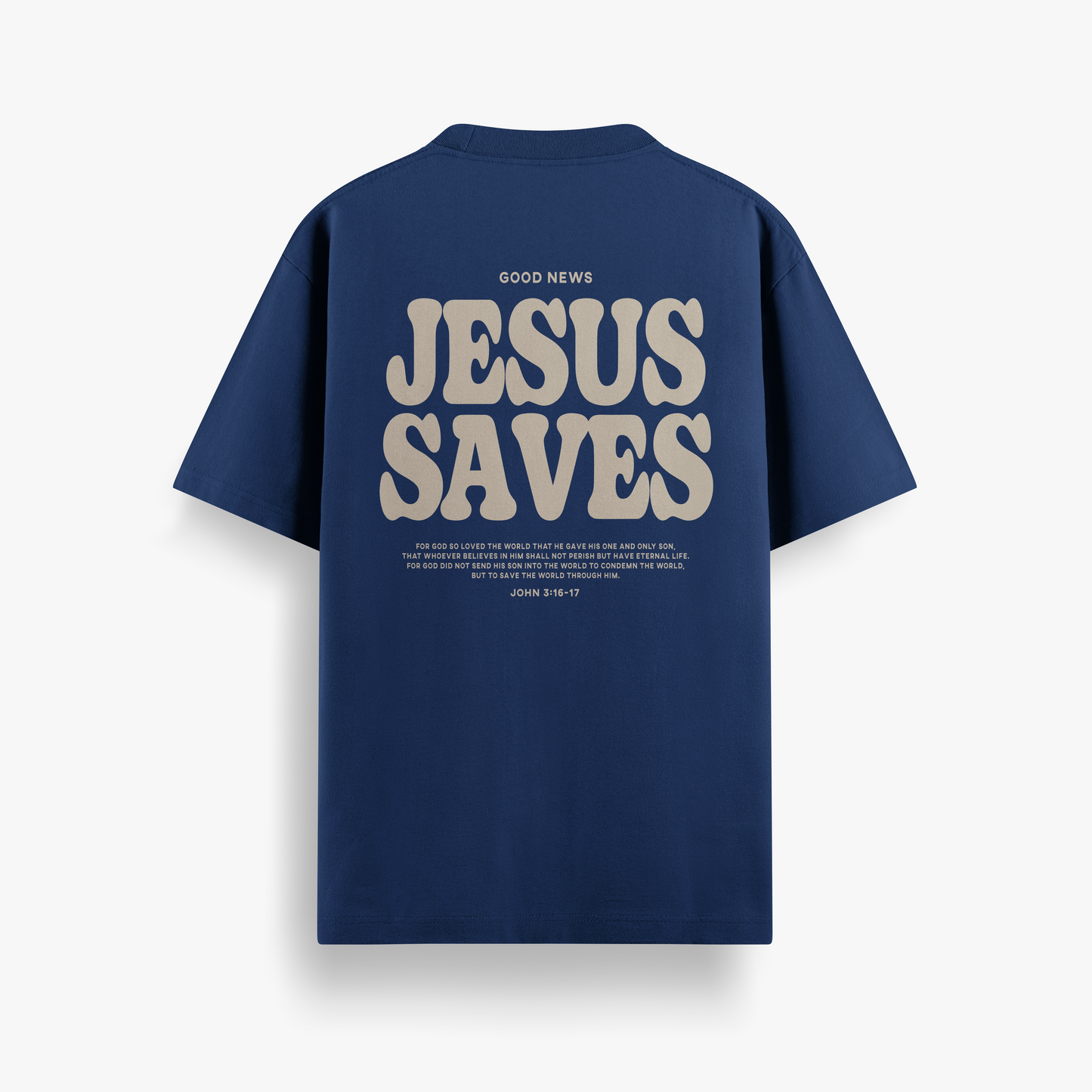 Camiseta Básica Unissex Jesus Saves