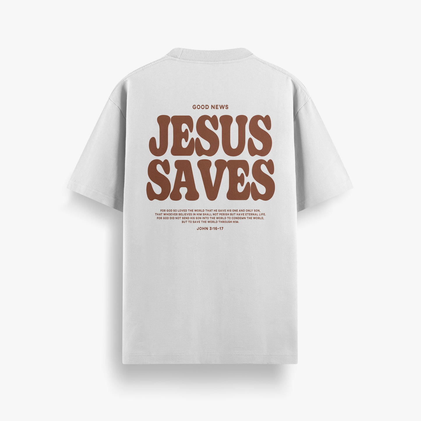 Camiseta Básica Unissex Jesus Saves