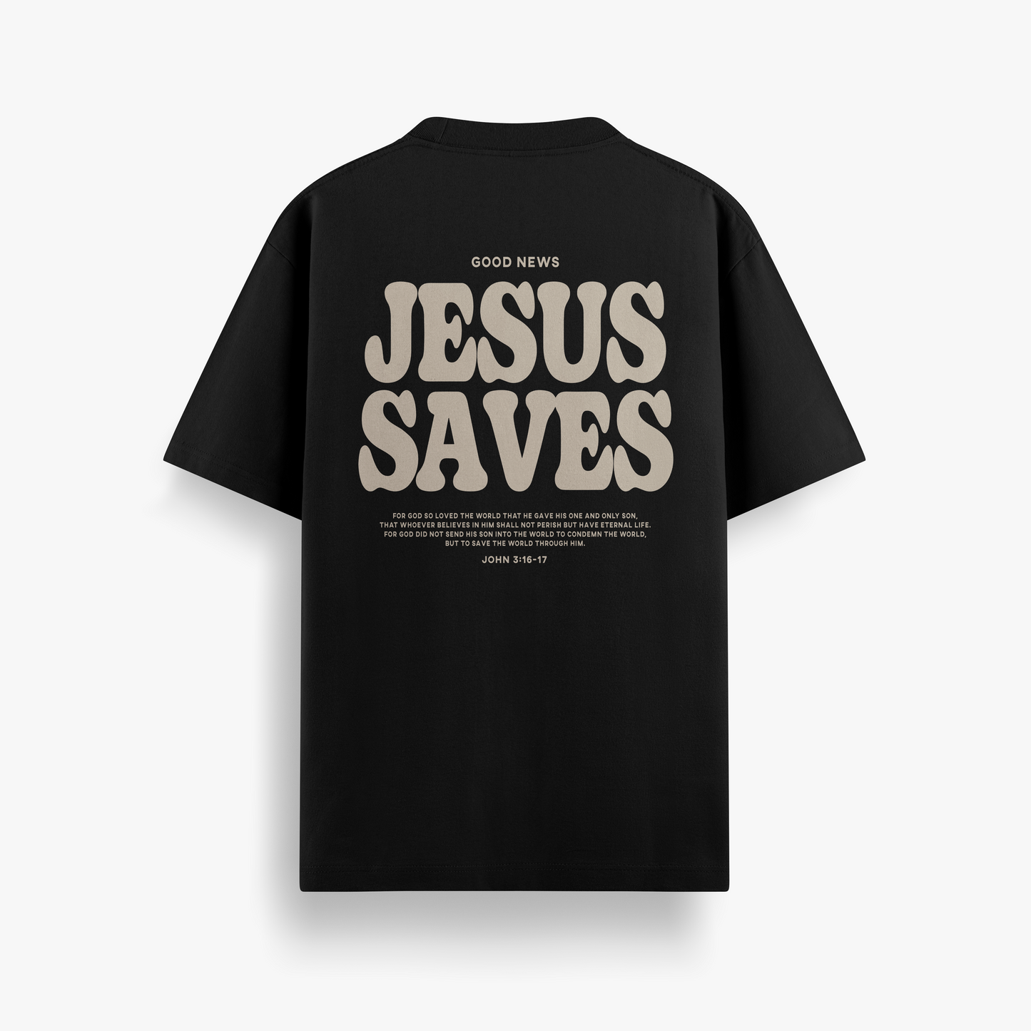 Camiseta Básica Unissex Jesus Saves
