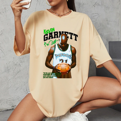 Camiseta Oversized Kevin Garnett NBA