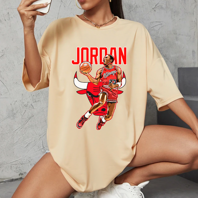 Camiseta Oversized Jordan Chicago NBA