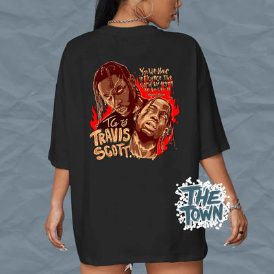 Camiseta Oversized TCH Travis Scott