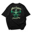 Camiseta Oversized Cat Anti Cardio Verde
