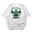 Camiseta Oversized Cat Anti Cardio Verde