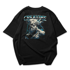 Camiseta Oversized Creatine Zeus