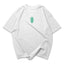 Camiseta Oversized Cat Anti Cardio Verde