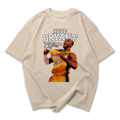 Camiseta Oversized Kobe Brayant Assinatura NBA