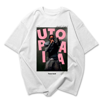 Camiseta Oversized Utopia Travis Scott